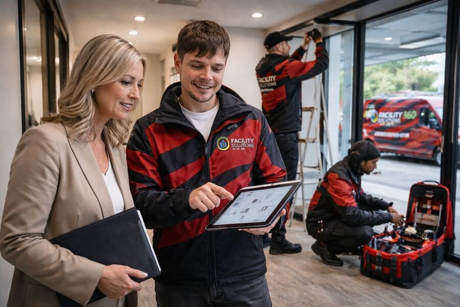 Facility360 emergency repair crew