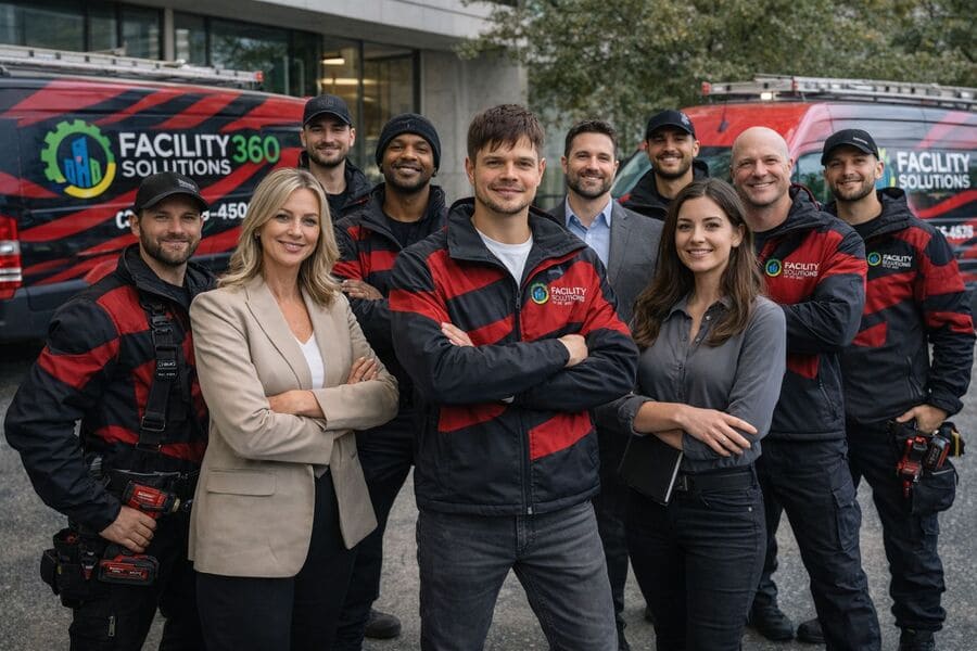 Facility360 emergency repair crew