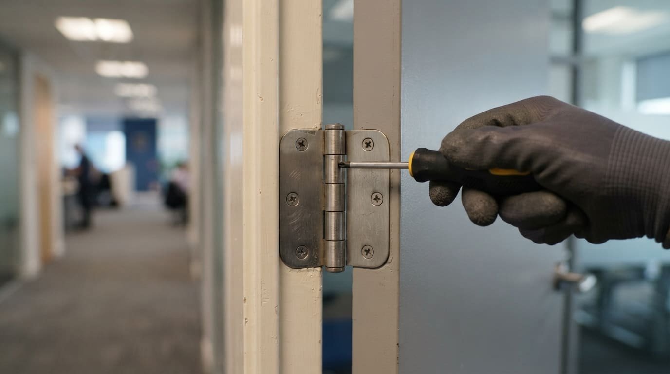 Minor repair work covered under a recurring commercial facility maintenance agreement
